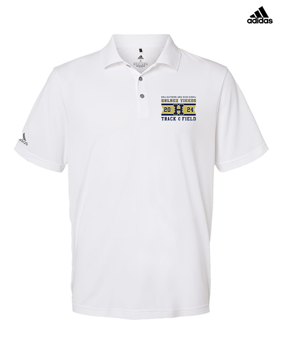 Hollidaysburg Area HS Track & Field Stamp - Mens Adidas Polo