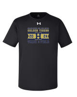 Hollidaysburg Area HS Track & Field Stamp - Under Armour Mens Team Tech T-Shirt