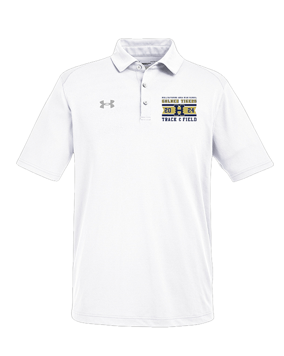 Hollidaysburg Area HS Track & Field Stamp - Under Armour Mens Tech Polo