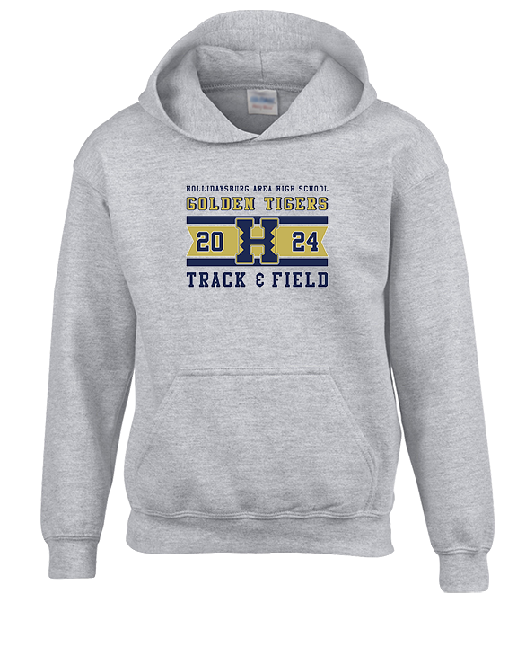 Hollidaysburg Area HS Track & Field Stamp - Youth Hoodie