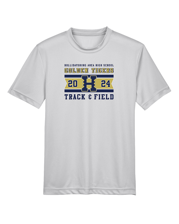 Hollidaysburg Area HS Track & Field Stamp - Youth Performance Shirt