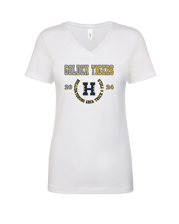 Hollidaysburg Area HS Track & Field Swoop - Womens Vneck