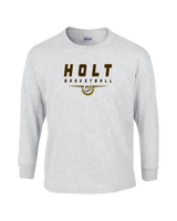 Holt HS Boys Basketball Design - Cotton Longsleeve
