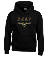 Holt HS Boys Basketball Design - Youth Hoodie
