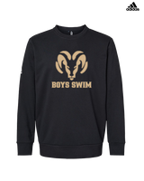 Holt HS Boys Swim - Mens Adidas Crewneck