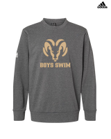 Holt HS Boys Swim - Mens Adidas Crewneck