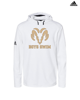 Holt HS Boys Swim - Mens Adidas Hoodie