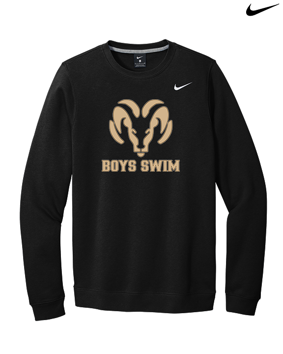 Holt HS Boys Swim - Mens Nike Crewneck