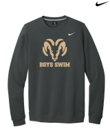 Holt HS Boys Swim - Mens Nike Crewneck