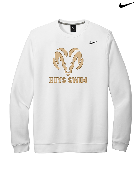 Holt HS Boys Swim - Mens Nike Crewneck