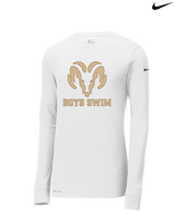 Holt HS Boys Swim - Mens Nike Longsleeve