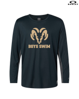 Holt HS Boys Swim - Mens Oakley Longsleeve