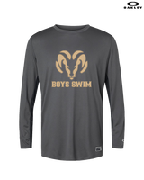 Holt HS Boys Swim - Mens Oakley Longsleeve