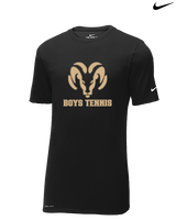 Holt HS Boys Tennis - Mens Nike Cotton Poly Tee