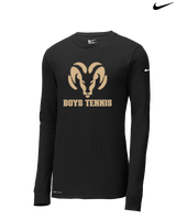 Holt HS Boys Tennis - Mens Nike Longsleeve