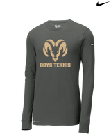 Holt HS Boys Tennis - Mens Nike Longsleeve
