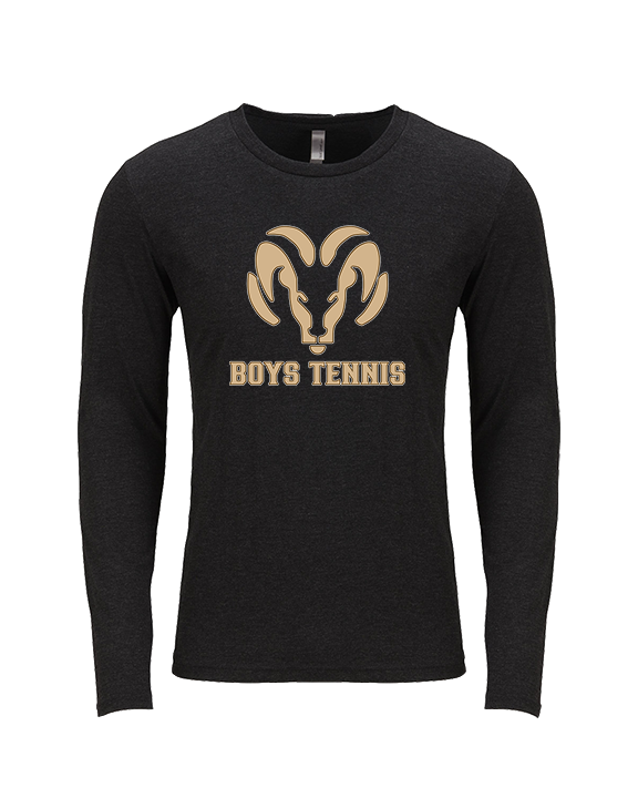 Holt HS Boys Tennis - Tri-Blend Long Sleeve