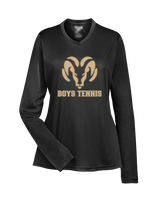 Holt HS Boys Tennis - Womens Performance Longsleeve