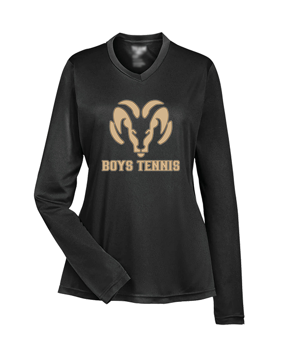 Holt HS Boys Tennis - Womens Performance Longsleeve