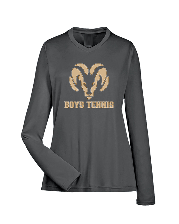 Holt HS Boys Tennis - Womens Performance Longsleeve