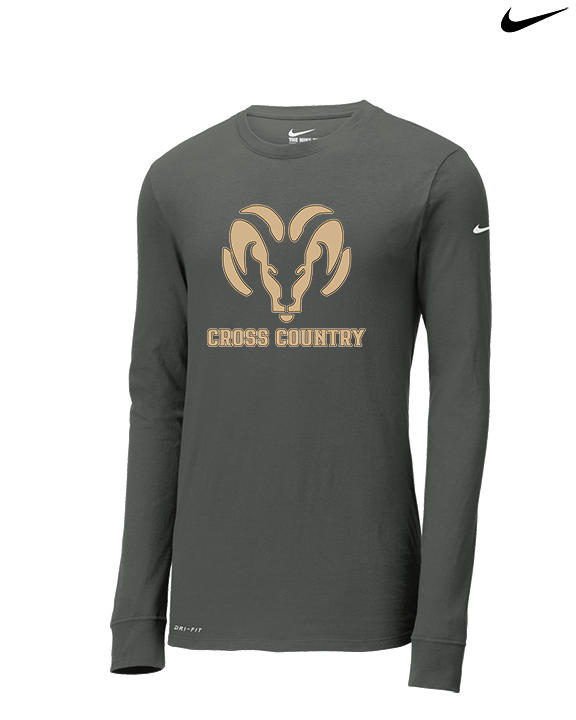 Holt HS Cross Country - Mens Nike Longsleeve