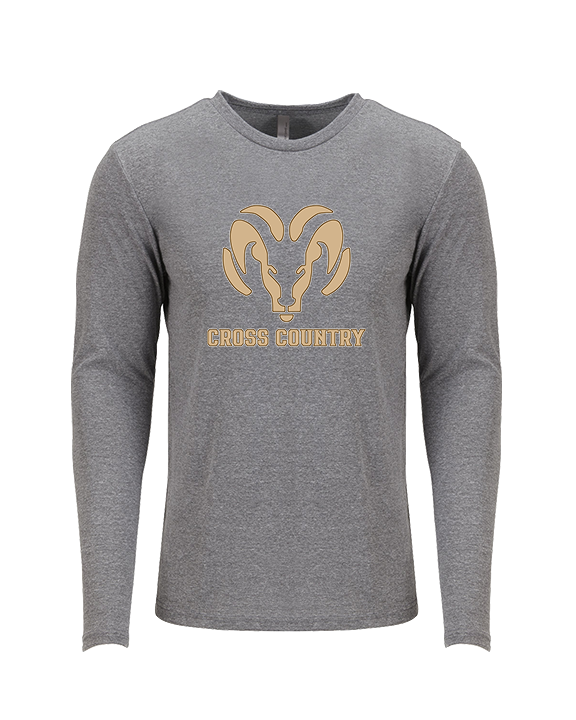 Holt HS Cross Country - Tri-Blend Long Sleeve