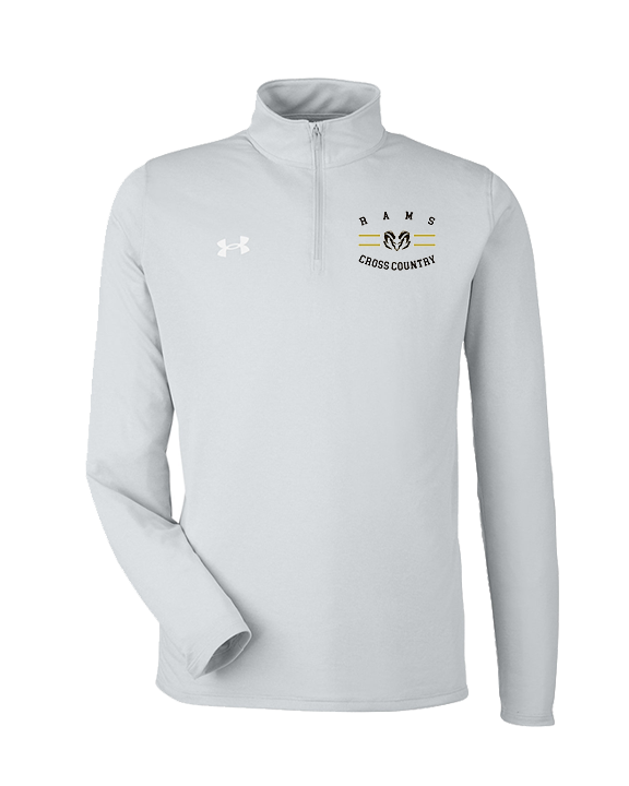 Holt HS Cross Country Curve - Under Armour Mens Tech Quarter Zip
