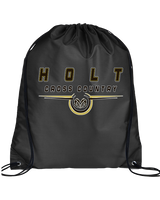 Holt HS Cross Country Design - Drawstring Bag