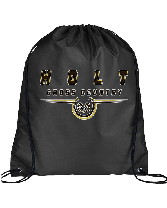 Holt HS Cross Country Design - Drawstring Bag