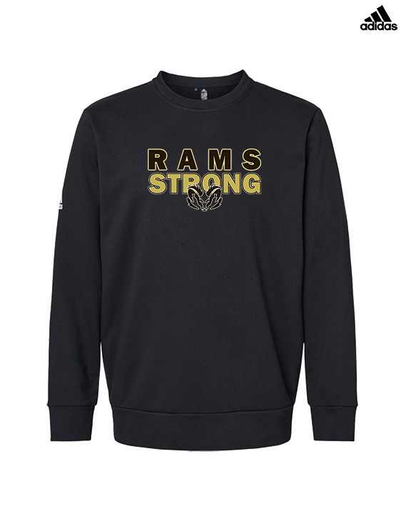 Holt HS Cross Country Strong - Mens Adidas Crewneck