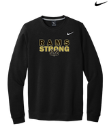 Holt HS Cross Country Strong - Mens Nike Crewneck