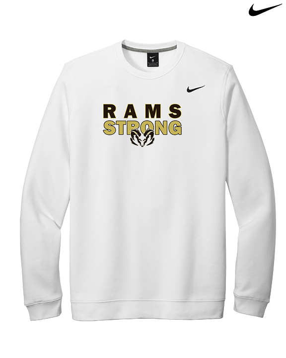 Holt HS Cross Country Strong - Mens Nike Crewneck