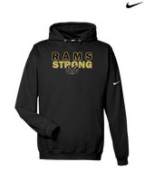 Holt HS Cross Country Strong - Nike Club Fleece Hoodie