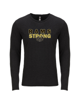 Holt HS Cross Country Strong - Tri-Blend Long Sleeve