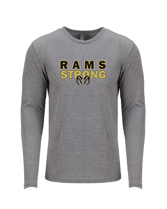 Holt HS Cross Country Strong - Tri-Blend Long Sleeve