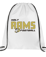 Holt HS Football Bold - Drawstring Bag