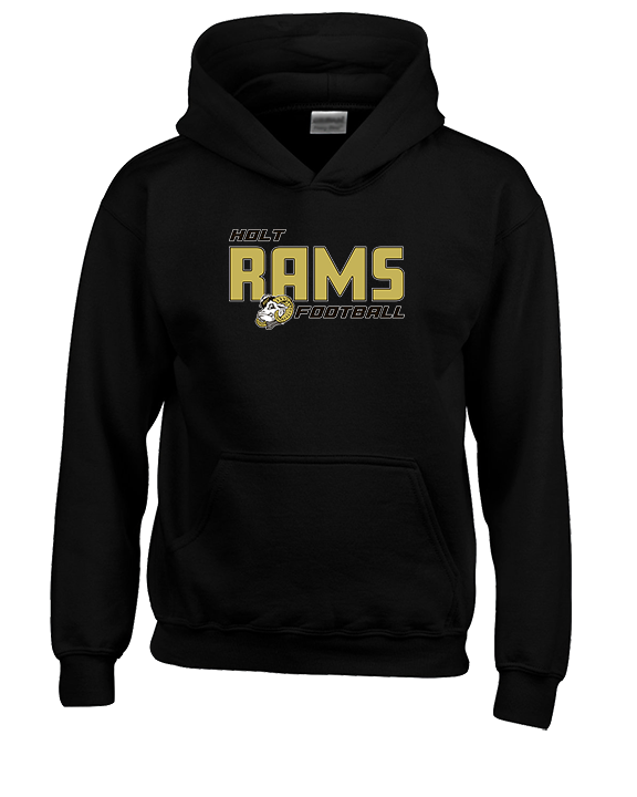 Holt HS Football Bold - Youth Hoodie