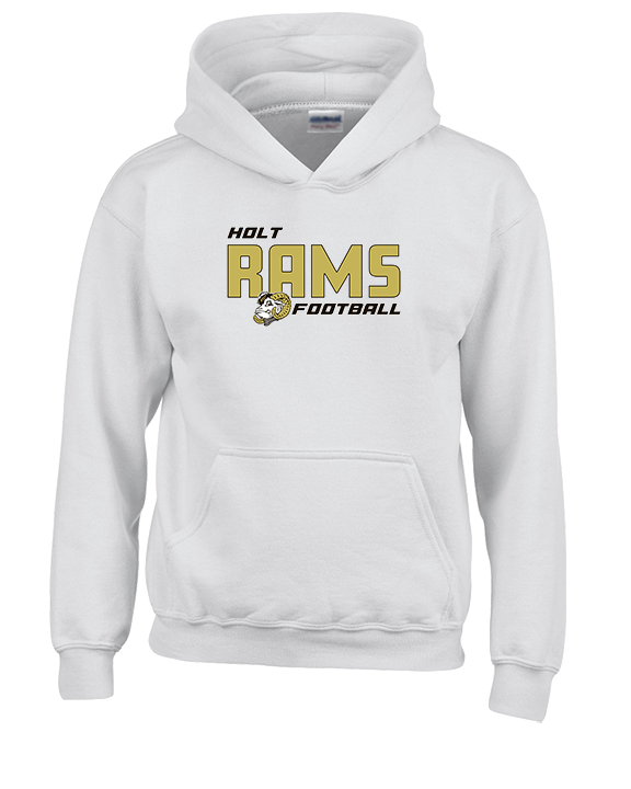 Holt HS Football Bold - Youth Hoodie