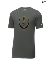 Holt HS Football Full Football - Mens Nike Cotton Poly Tee