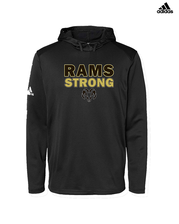 Holt HS Football Strong - Mens Adidas Hoodie