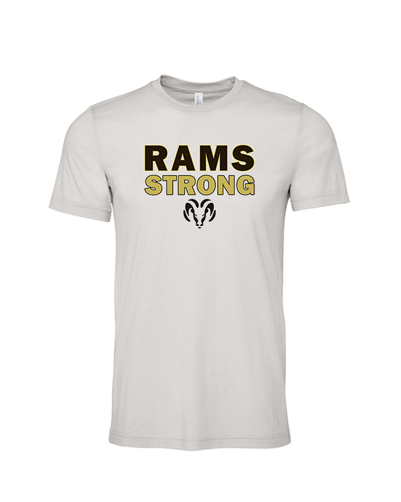 Holt HS Football Strong - Tri-Blend Shirt
