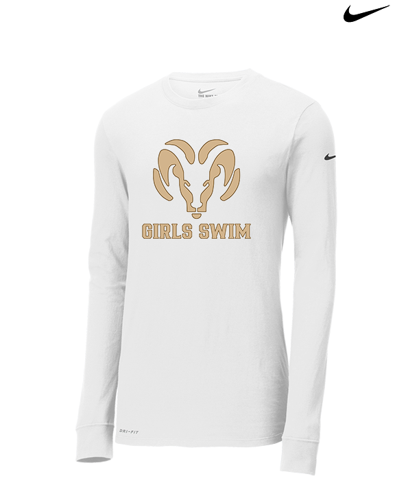 Holt HS Girls Swim - Mens Nike Longsleeve