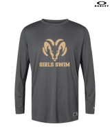 Holt HS Girls Swim - Mens Oakley Longsleeve