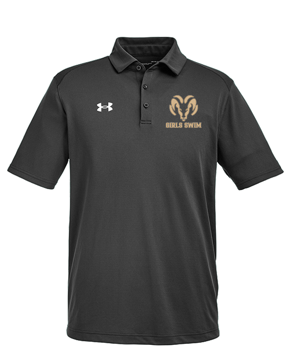 Holt HS Girls Swim - Under Armour Mens Tech Polo