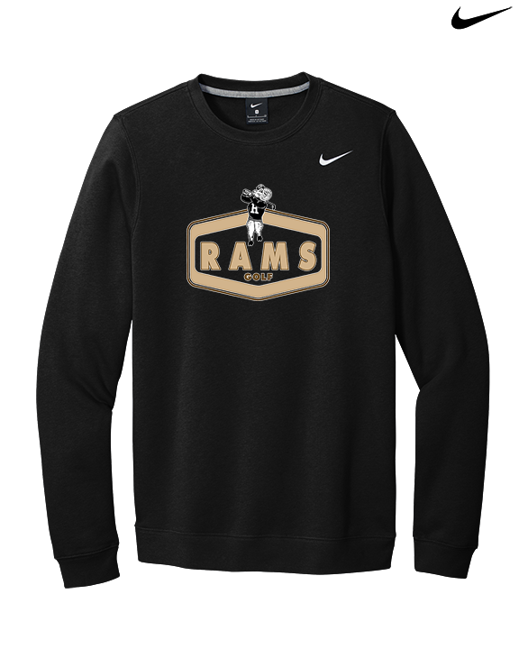 Holt HS Golf Board - Mens Nike Crewneck