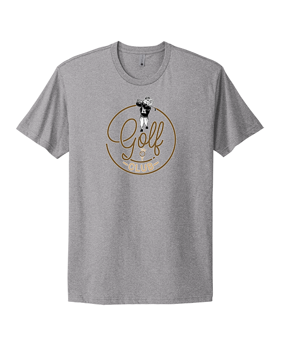 Holt HS Golf Circle - Mens Select Cotton T-Shirt