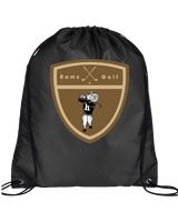 Holt HS Golf Crest - Drawstring Bag