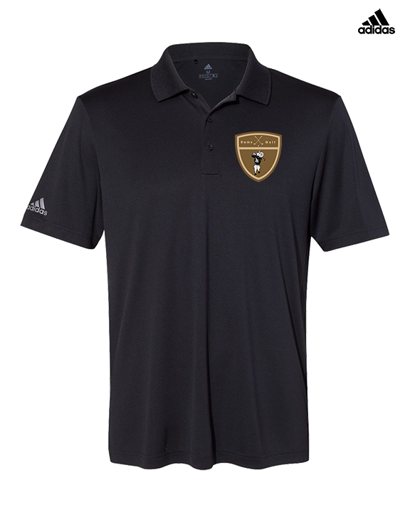 Holt HS Golf Crest - Mens Adidas Polo