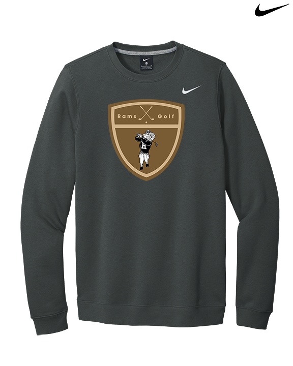 Holt HS Golf Crest - Mens Nike Crewneck