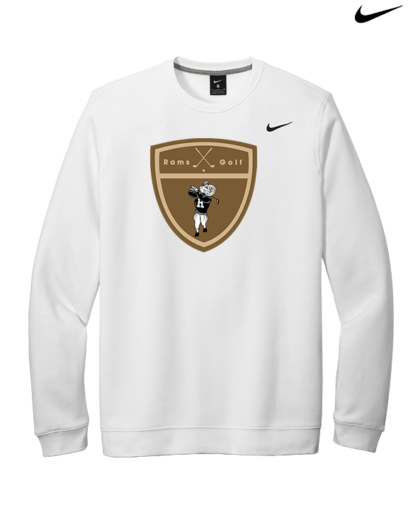 Holt HS Golf Crest - Mens Nike Crewneck
